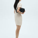 Mango dress lux in raw/unbleached - R