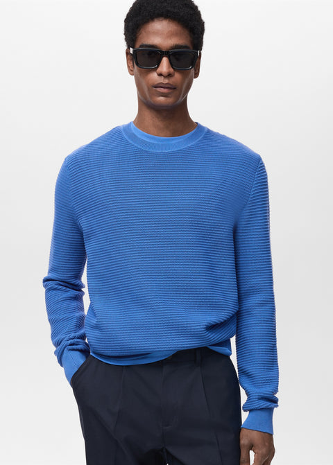 Mango sweater salas in porcelain