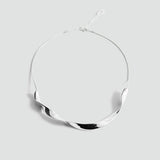Mango necklace frida in silver
