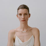 Mango necklace frida in silver