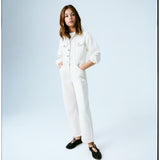 Mango jumpsuit worker in raw/unbleached - D5