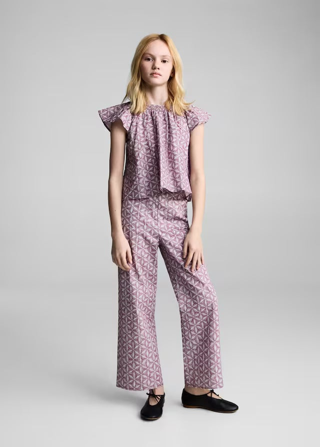 Mango trousers carlota in pink - 99999999_01