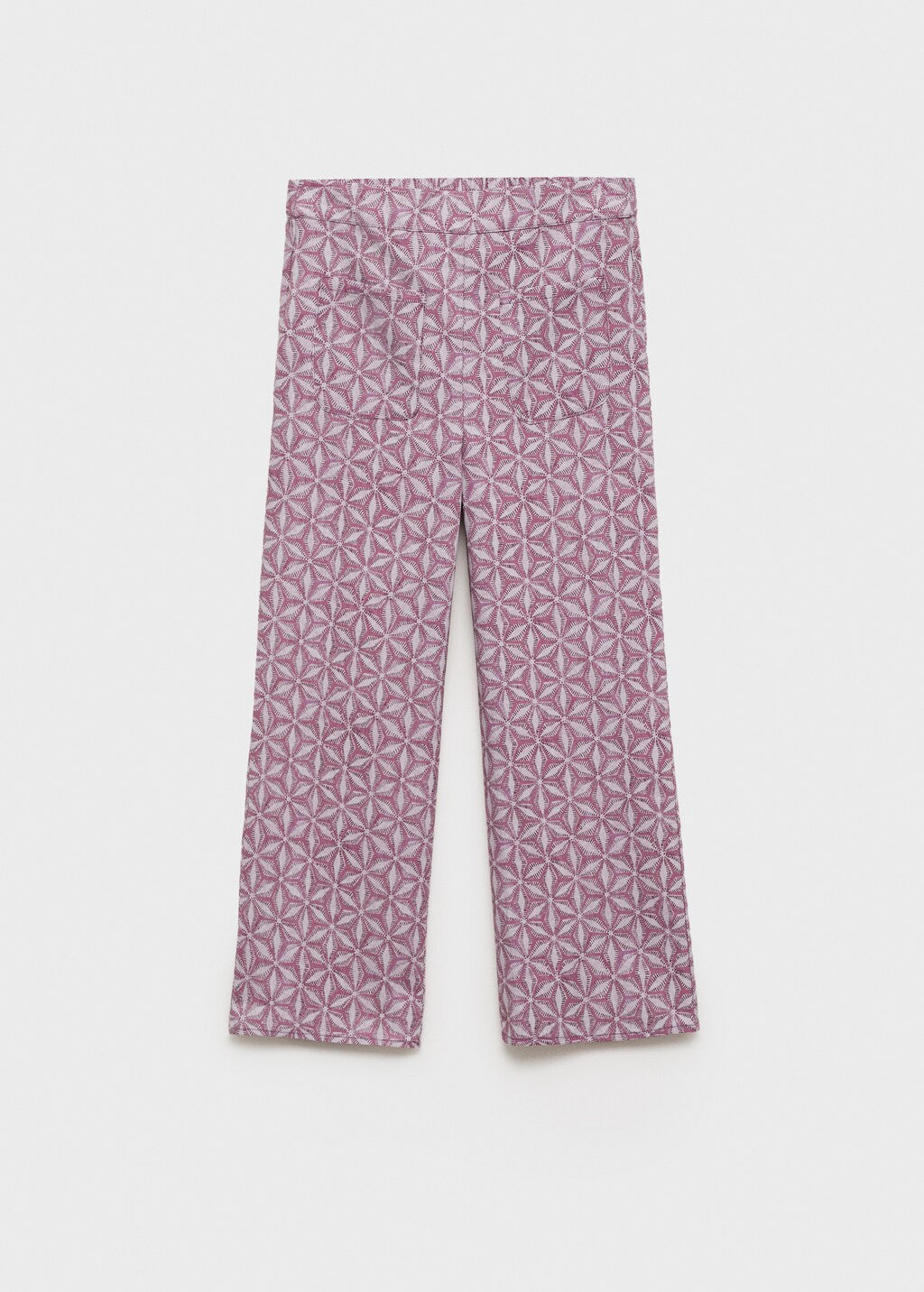 Mango trousers carlota in pink - B