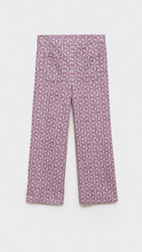 Mango trousers carlota in pink - B