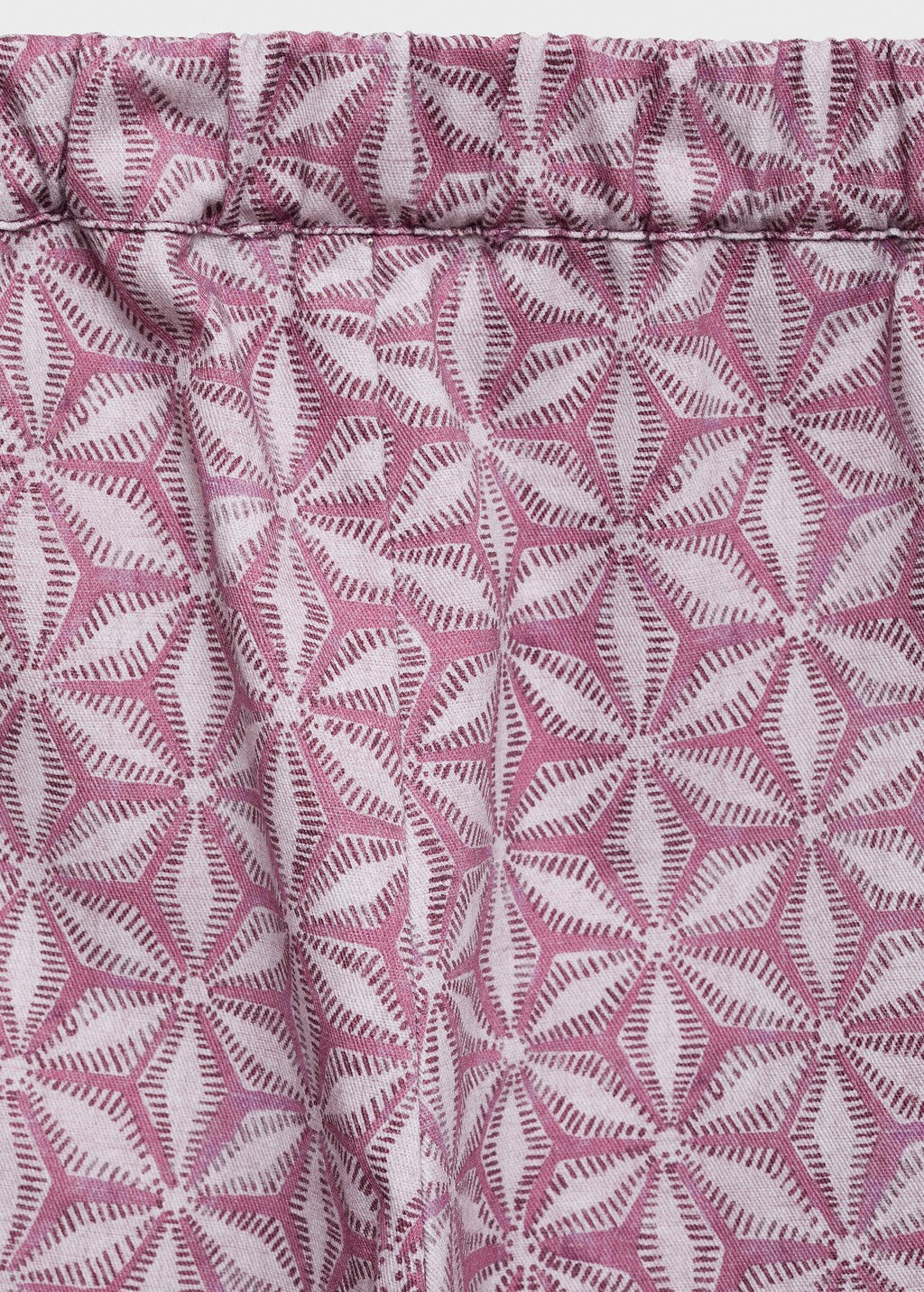 Mango trousers carlota in pink - D0