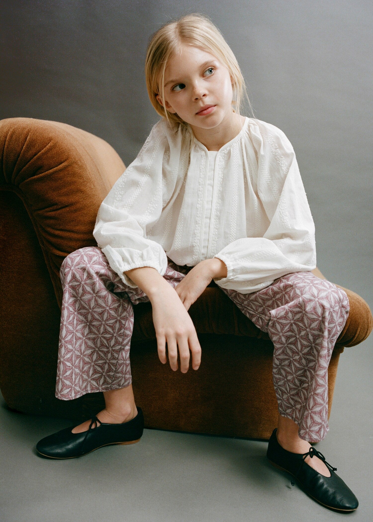 Mango trousers carlota in pink - D5