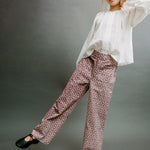 Mango trousers carlota in pink - D6