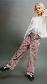 Mango trousers carlota in pink - D6