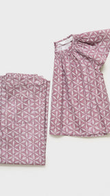 Mango trousers carlota in pink - D8
