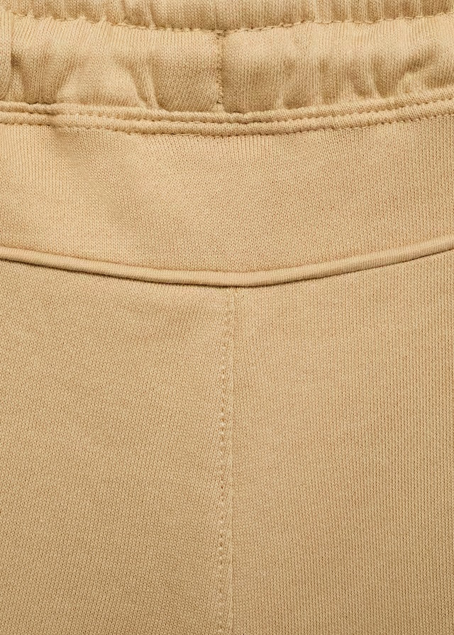 Mango bermudas asier8 in ochre - D0