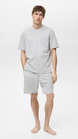 Mango pyjama sleep in grey - 99999999_01