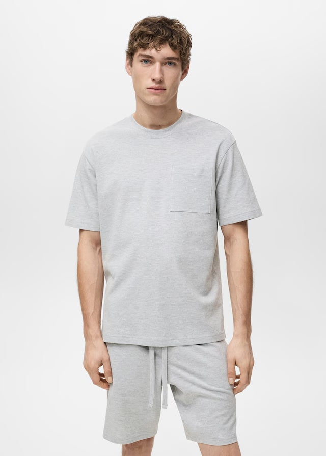 Mango pyjama sleep in grey