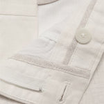Mango bermudas carp in off white - D8