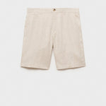 Mango bermudas carp in raw/unbleached - B