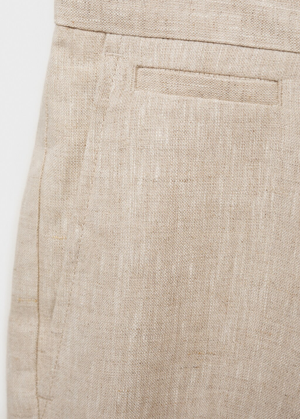 Mango bermudas carp in raw/unbleached - D8
