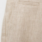 Mango bermudas carp in raw/unbleached - D8