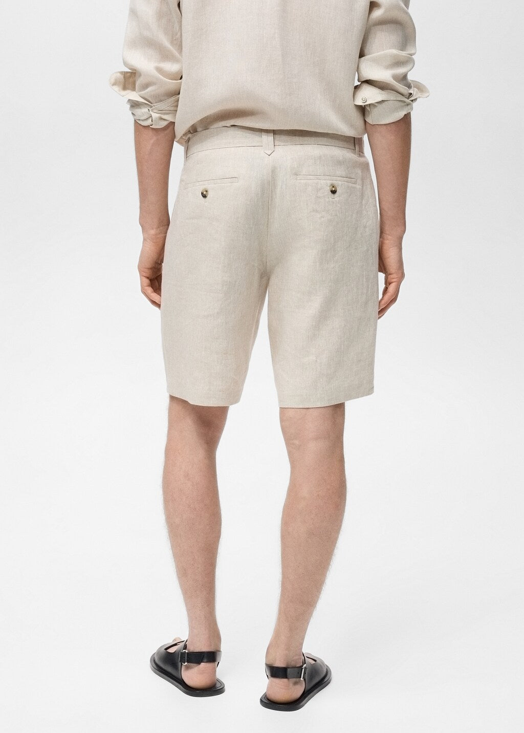 Mango bermudas carp in raw/unbleached - R