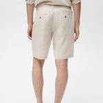 Mango bermudas carp in raw/unbleached - R
