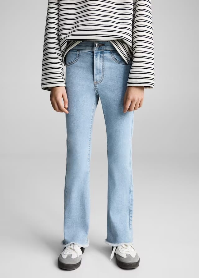 Mango jeans trumpet7 in light denim