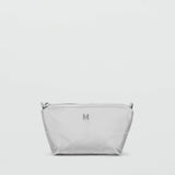 Mango cosmetic bag melon in silver