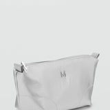 Mango cosmetic bag melon in silver