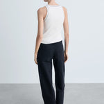 Mango top shadowin in raw/unbleached - R