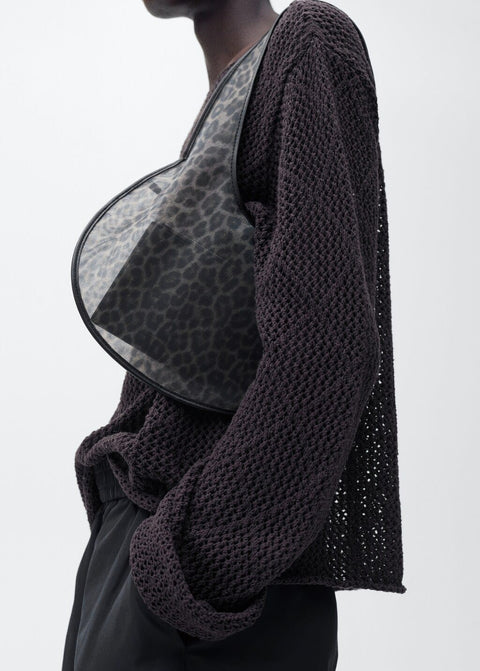 Mango handbag leila in black