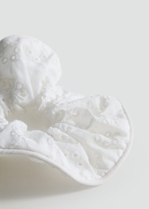 Mango hairband frenchie in white