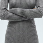 Mango dress maflurry in medium vigore grey - D6