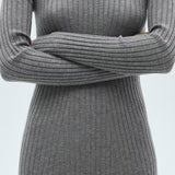 Mango dress maflurry in medium vigore grey - D6