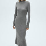 Mango dress maflurry in medium vigore grey