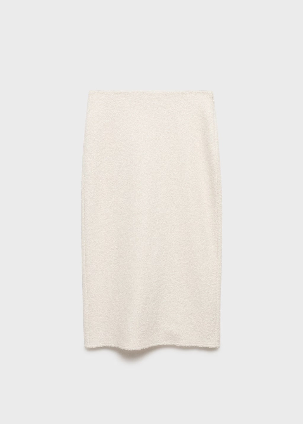 Mango skirt buble in raw/unbleached - B