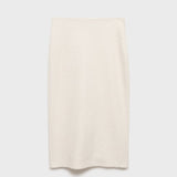 Mango skirt buble in raw/unbleached - B