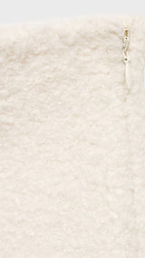 Mango skirt buble in raw/unbleached - D0
