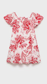 Mango dress kelli in tomato