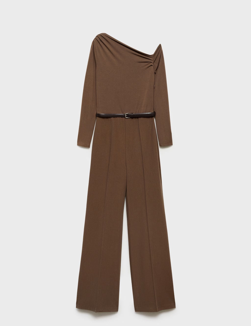 Mango jumpsuit mapy in brown - B