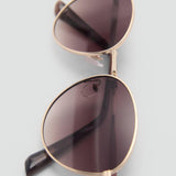 Mango sunglasses brooklyn in gold