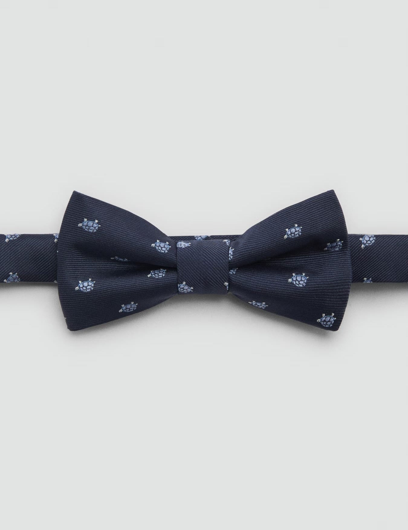 Mango bow tie tortoise in navy