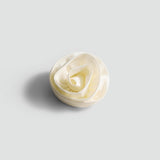 Mango hairband rosetta in raw/unbleached