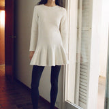 Mango dress ottom in raw/unbleached