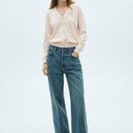 Mango cardigan luka in vintage pink - 99999999_01