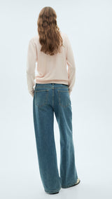 Mango cardigan luka in vintage pink - R