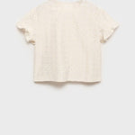 Mango blouse fina in raw/unbleached