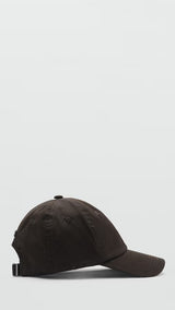 Mango cap basic in brown - B