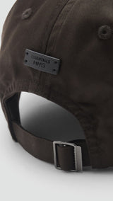 Mango cap basic in brown - D1