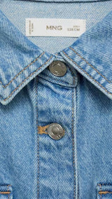 Mango dress andrea in medium denim - D0