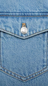 Mango dress andrea in medium denim - D8