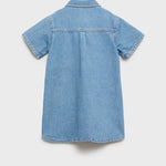 Mango dress andrea in medium denim - R