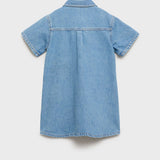 Mango dress andrea in medium denim - R