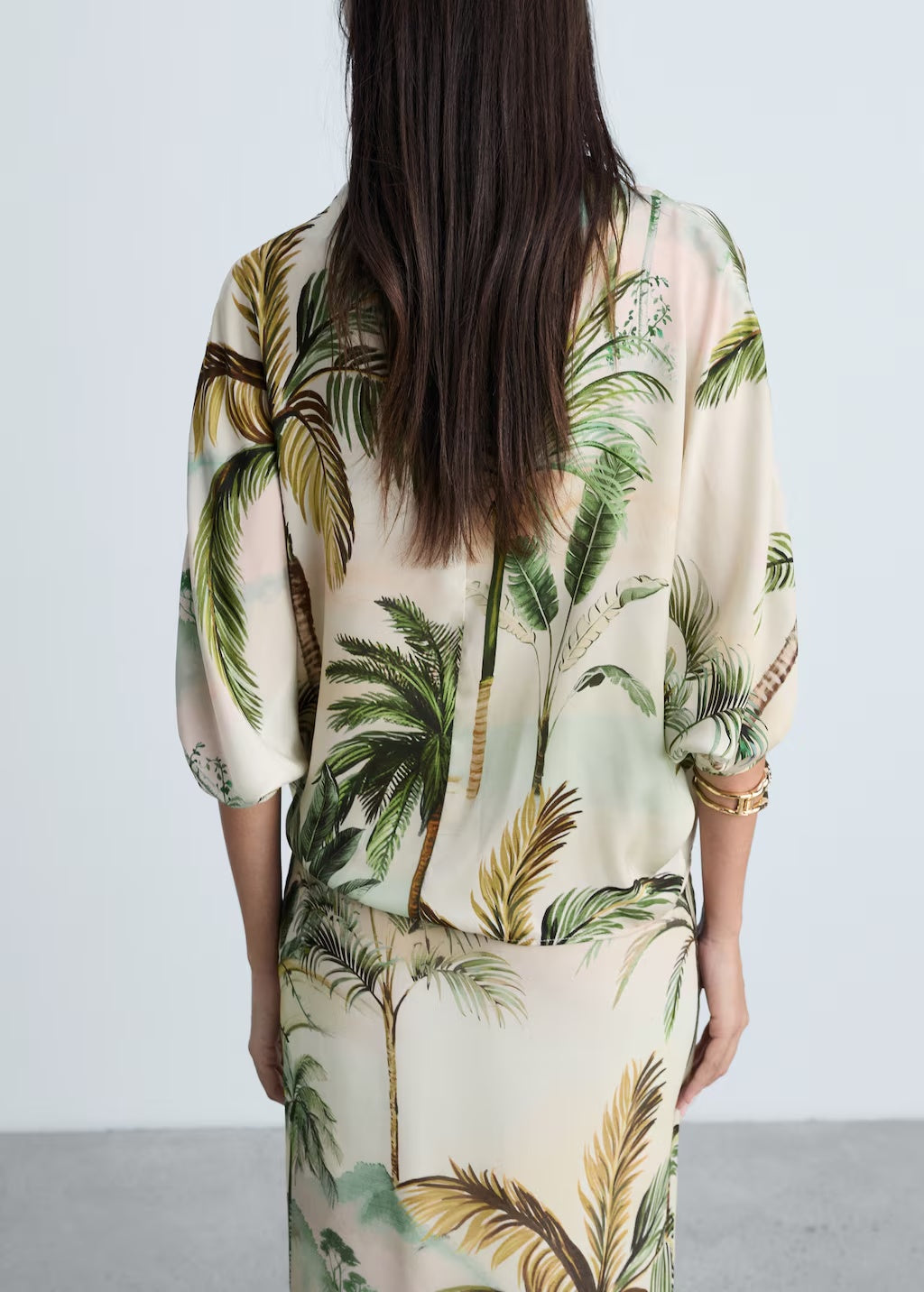 Mango cape palmera in raw/unbleached - R